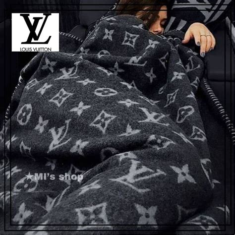 fake louis vuitton throw blanket|louis vuitton monogram eclipse blanket.